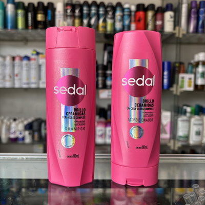 Shampoo/ Acondicionador Sedal Brillo ceramidas