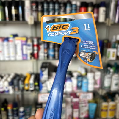 Máquina BIC comfort 3 filos x1 