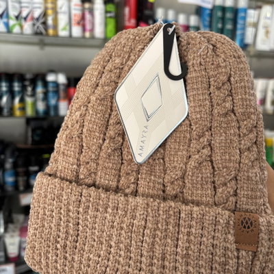 Gorro tejido con piel interior Amaryra