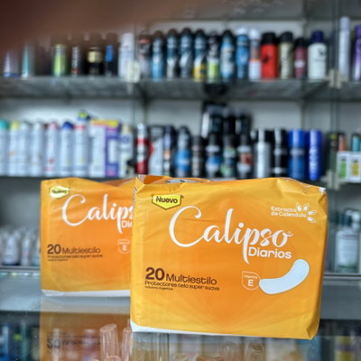 Protectores diarios multiestilo Calipso x20u