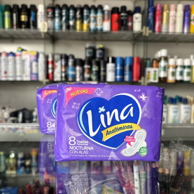 Toallas nocturna con ala Lina x8u