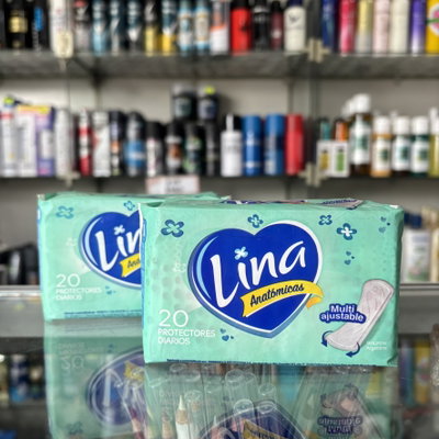 Protectores diarios anatómico Lina x20u