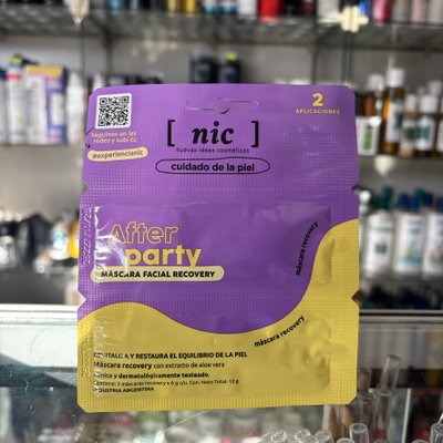 Mascarilla facial duo After Party NIC