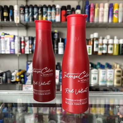 Shampoo intensificador tonos rojos Novalook x375ml