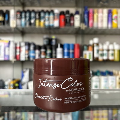Máscara intensificadora tonos chocolate Novalook x250gr