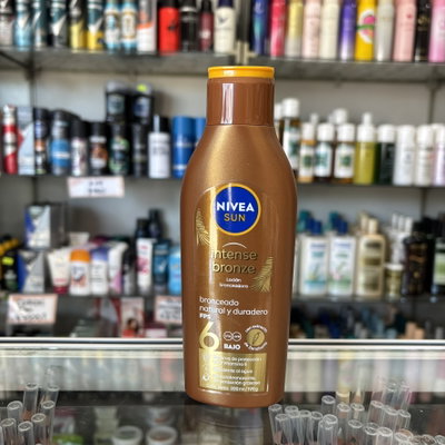 Loción bronceadora FPS6 Nivea x200ml