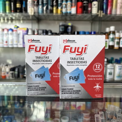 Tabletas insecticidas Fuyi x12u