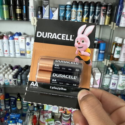 Pilas Duracell AA x2u