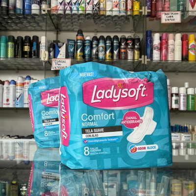 Toalla femenina comfort Ladysoft x8u