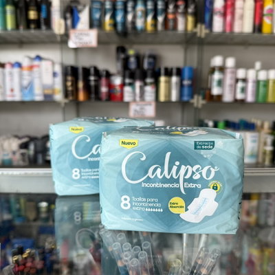 Toallas incontinencia extra Calipso x8u
