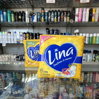 Toallas femenina ultrafina Lina x8u
