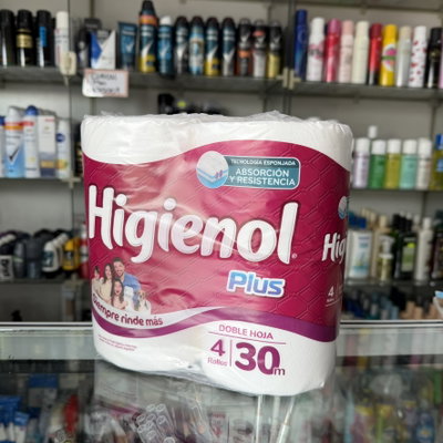 Papel Hig. Higienol doble hoja 4x30m