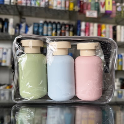Set de viaje silicona x3