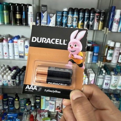 Pilas Duracell AAA x2u