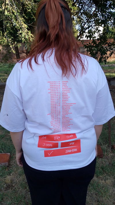 Remera BTS World Tour 2026 