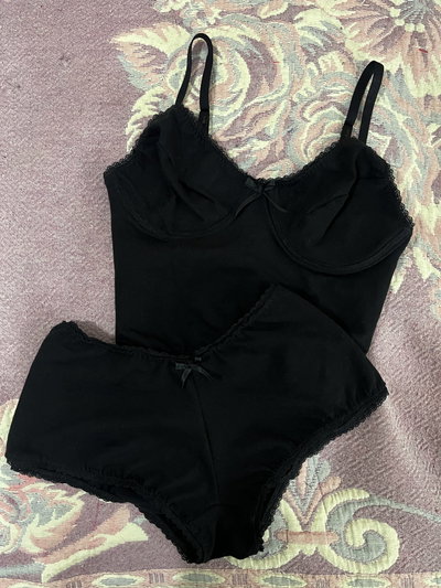 Set de bustier y culotte