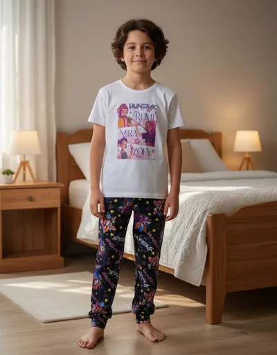 Pijama Kids Kpop Negro