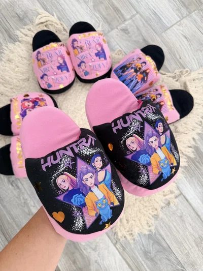 Pantuflon sublimado Kpop 