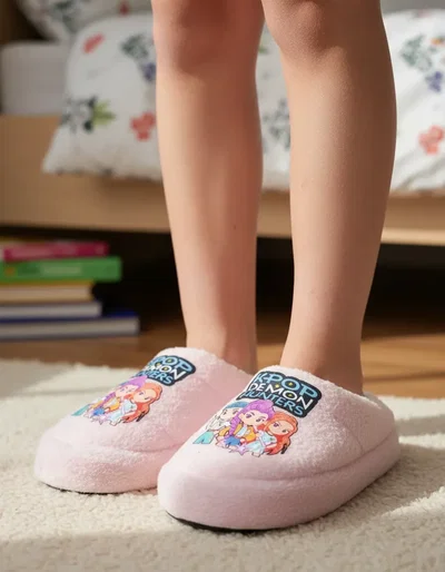 Pantuflas Kpop Rosa