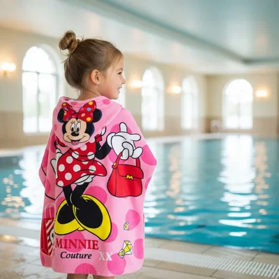 Ponchito toalla Minnie