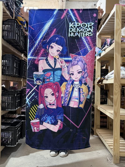 Toallón Playero Kpop