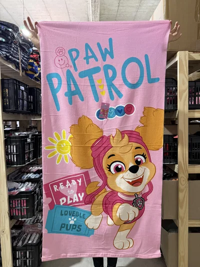 Toallón Playero Paw Patrol