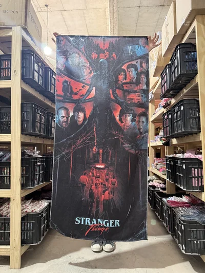 Toallón Playero Stranger Things