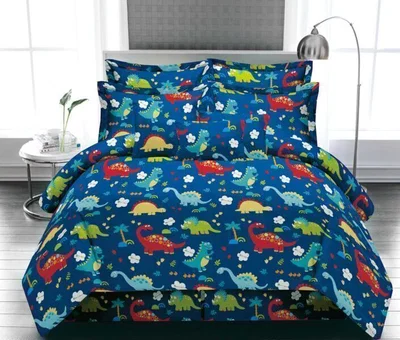Juego De Sabana Infantil Twin Dinos