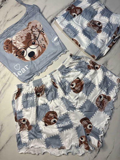 Pijama Importado 3 piezas Bear