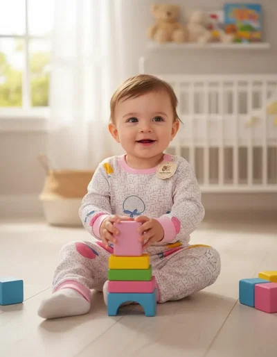 Pijama importado frisado FRUITS | Línea bebé