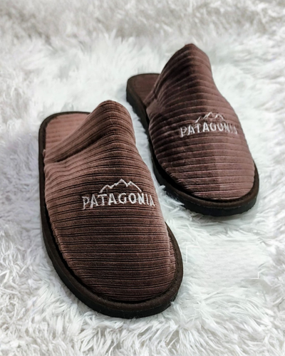 Pantufla Hombre Patagonia Marrón