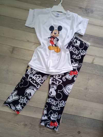 Pijama Animado | Mickey negro Talle 6