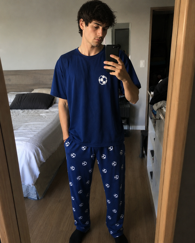 Pijama 3 piezas para papá | Futbol