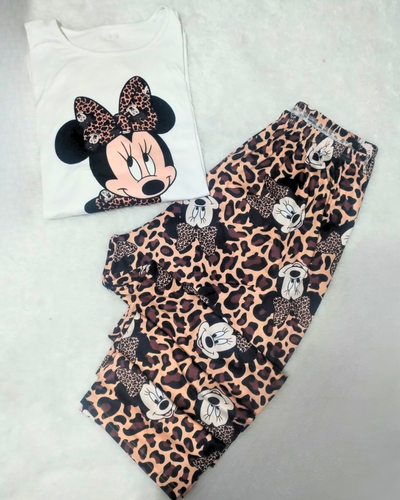 Pijama Talle Grande | Minnie Print T 54/56