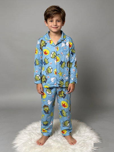 Camisero Pijama Toy Story Celeste