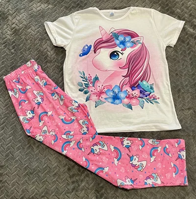 Pijama Modal Unicornio 12/14
