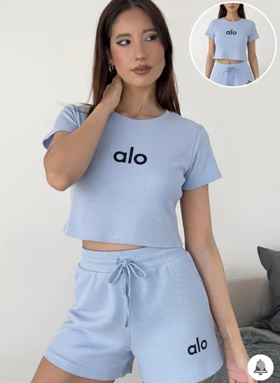 Pijama Teen Aló | Celeste