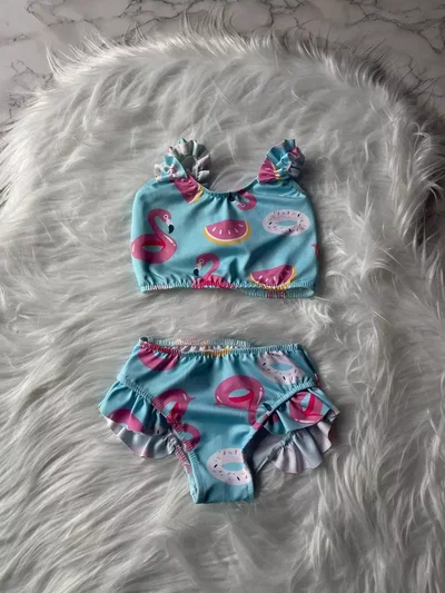 Malla Bikini Kids 2 piezas Flamenco