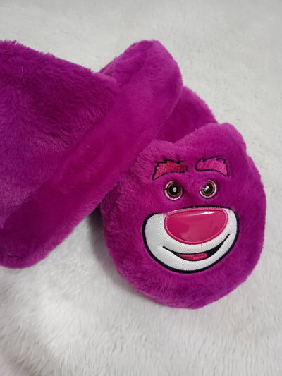 Pantuflón Lotso Piel de conejo
