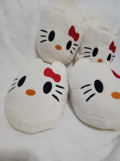 Pantuflón Kitty orejas