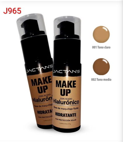 BASE DE MAQ. MAKE UP C/ ACIDO HIALURONICO DE JACTANS