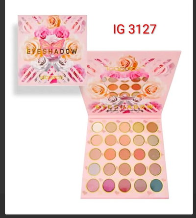 Paleta de sombras x 25 colores 