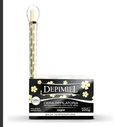 CERA DEPILATORIA EN LATA CON ALOE VERA 200g