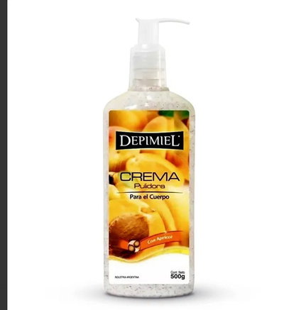 CREMA PULIDORA CON APRICOT 500cc