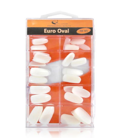 TIPS / UÑAS REDONDAS COREANAS 100ud