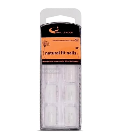 UÑAS POSTIZAS LARGAS BLANCAS SET 24u