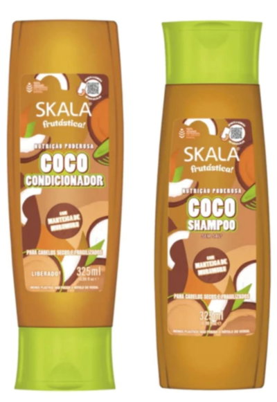 SHAMPOO Y ACONDICIONADOR SKALA COCO 325ml c/u
