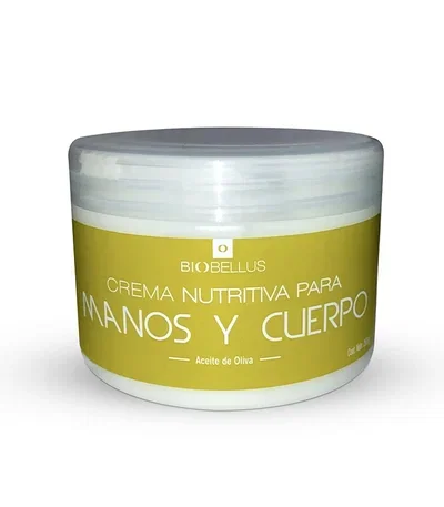 CREMA NUTRITIVA PARA MANOS Y CUERPO 250gr