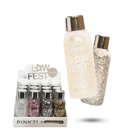 EXH 12ud GELCON GLITTER EN BOTELLA