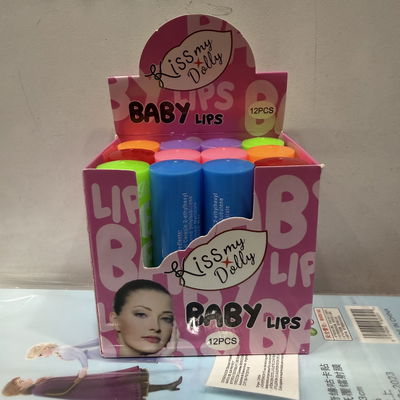 Set de 12 Bálsamos Labiales Baby Lips